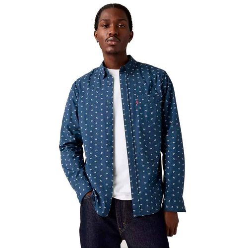 Camisa Levis azul para caballero 85748-0364