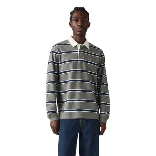 Playera tipo polo Levis gris para caballero A3120-0026