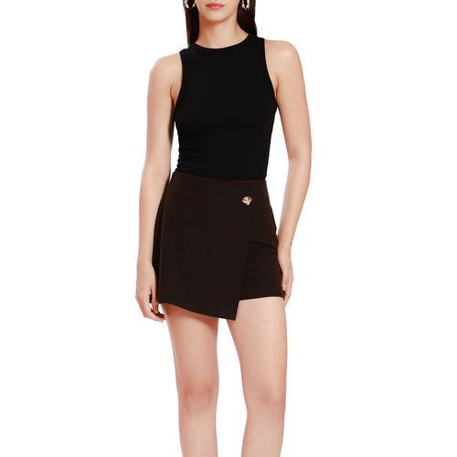 Falda Lob café para dama DFCX0345