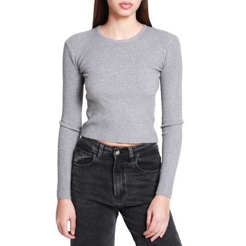 Suéter Lob gris para dama DTSE0362