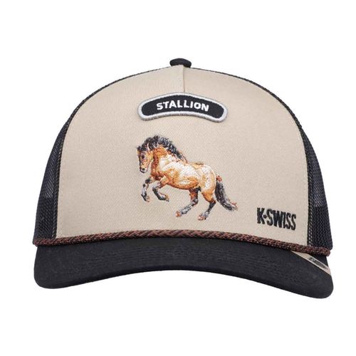 Gorra casual K-Swiss para caballero negro horsenbe