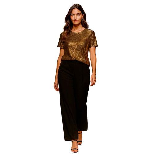 Blusa Mako & Co dorado para dama MKMB0103