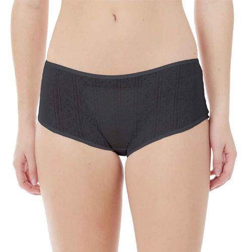 Bóxer Tops And Bottoms negro para dama 20230
