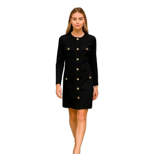 Vestido Mako & Co negro para dama MKMV0058