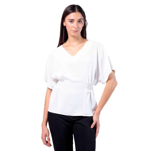 Blusa Stop blanco para dama 56846