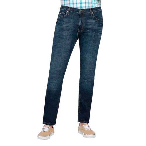 Pantalón de mezclilla Lee azul para caballero 112337829