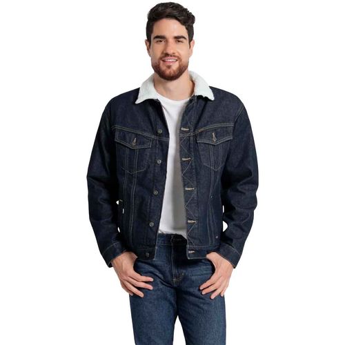 Chamarra Lee azul para caballero 112380246