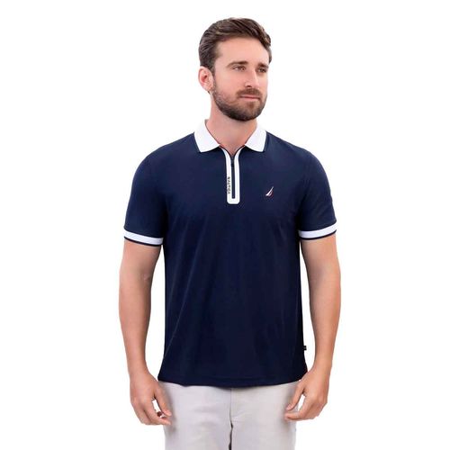Playera tipo polo Nautica negro para caballero K55108-4VN