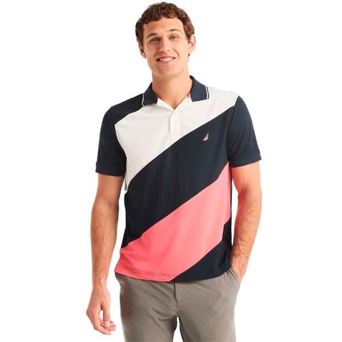 Playera tipo polo Nautica multicolor para caballero KR4608-4VN