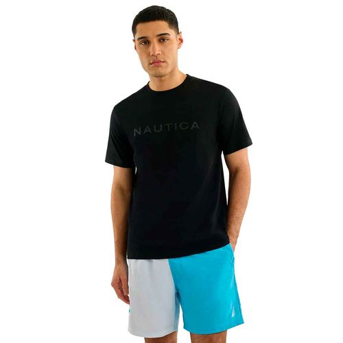 Playera Nautica negro para caballero N1R03564-11