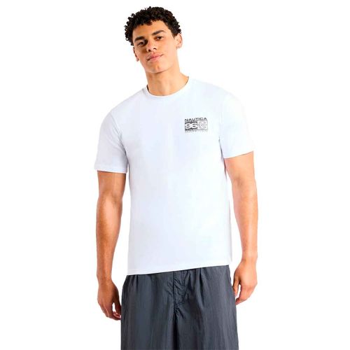 Playera Nautica blanco para caballero N7Q03192-908