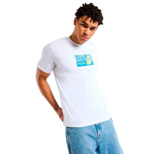 Playera Nautica blanco para caballero N7Q03199-908