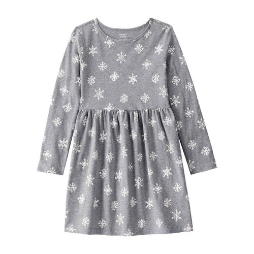 Vestido Carters gris para niña 3T526510