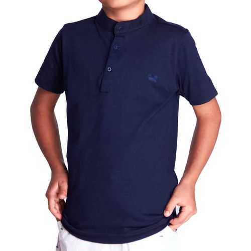 Playera Lyon azul para joven 323991-805