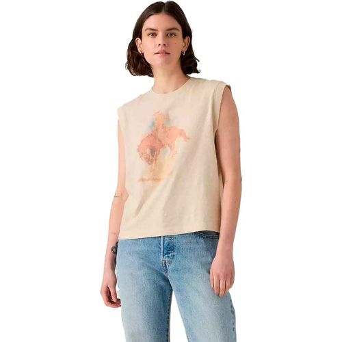 Playera Levis beige para dama 001MW-0004