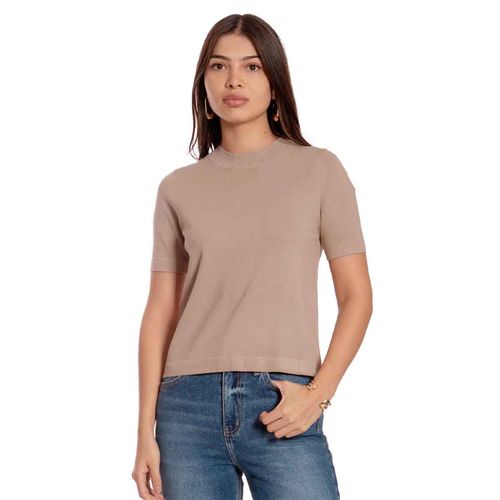 Blusa Balam beige para dama BB0295