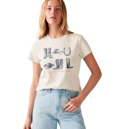 Playera Levis beige para dama 17369-3282