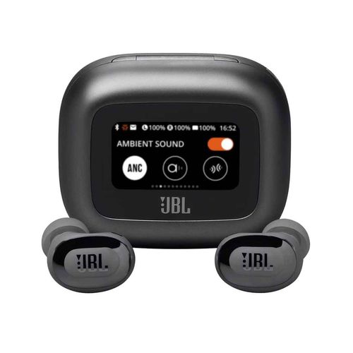Audífonos Jbl con pantalla negro jbllivebuds3blk