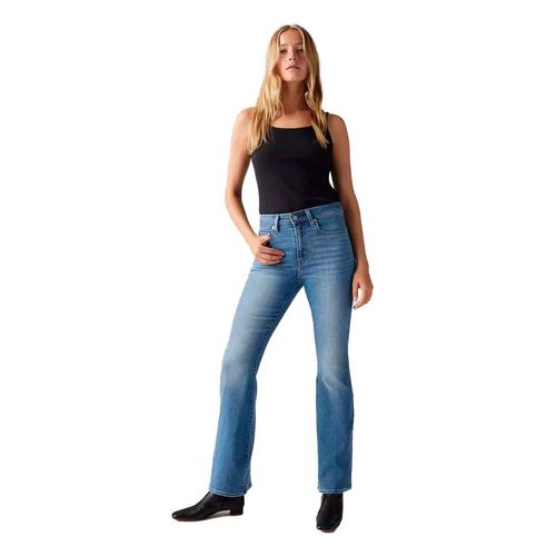 Pantalón de mezclilla Levis azul para dama A3410-0115