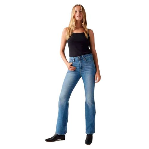Pantalón de mezclilla Levis azul para dama A3410-0115