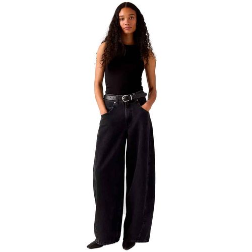 Pantalón de mezclilla Levis negro para dama 003NF-0002