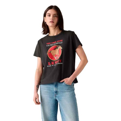 Playera Levis negro para dama A8804-0063
