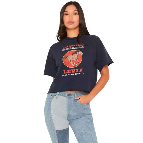 Playera Levis azul para dama 001JX-0010