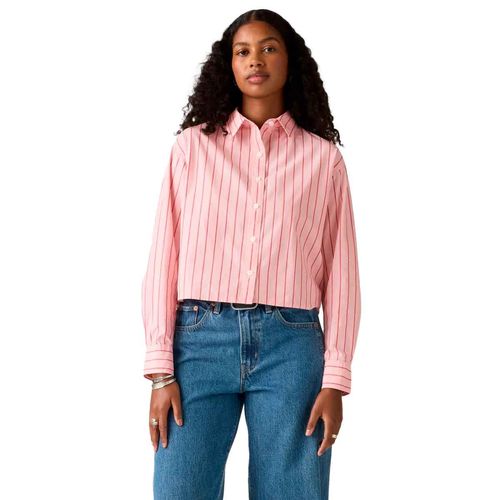 Blusa camisera Levis rosa para dama 003P2-0002