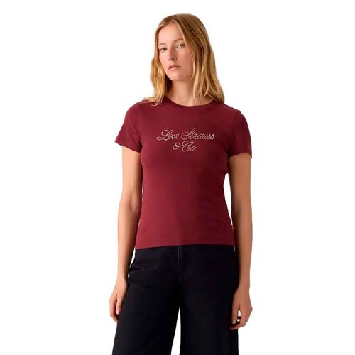 Playera Levis rojo para dama A2226-0116
