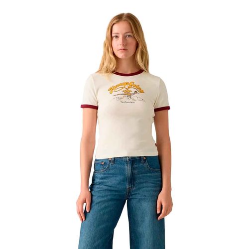 Playera Levis beige para dama A3519-0027