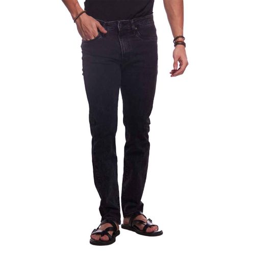 Pantalón de mezclilla Authentic Lyon negro para caballero 115096-103