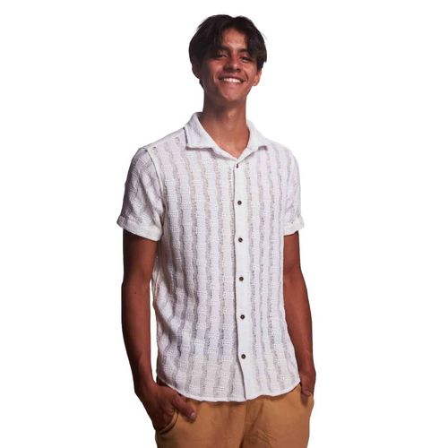 Camisa Authentic Lyon blanco para caballero 211429-002