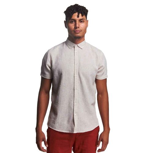 Camisa Authentic Lyon caqui para caballero 211465-201