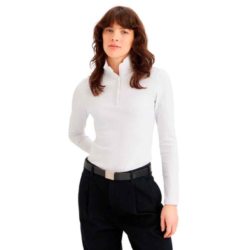 Suéter Dockers blanco para dama 0031D-0005