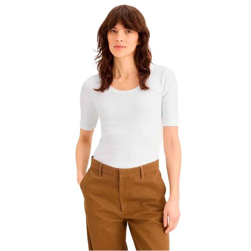 Playera Dockers blanco para dama 003XR-0000