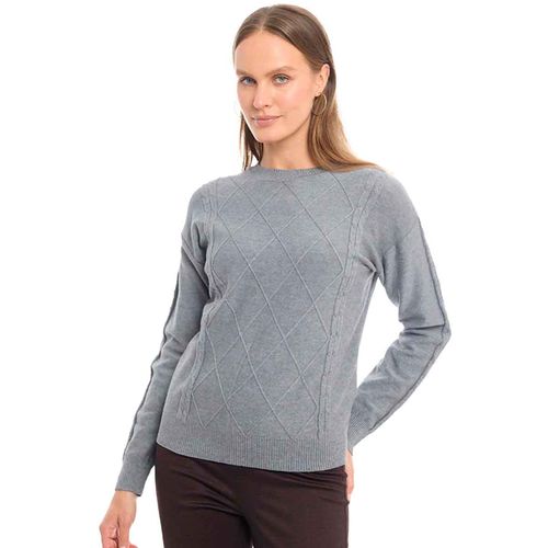 Suéter Alexis gris para dama 18250805