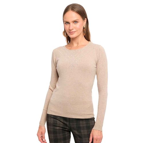 Suéter Alexis caqui para dama 18250902