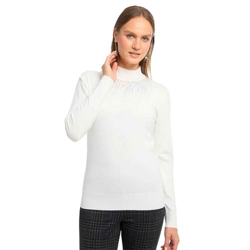 Suéter Alexis blanco para dama 18250904