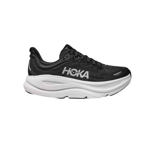 Tenis deportivo Hoka negro para caballero Bondi 9 1162011-bwht