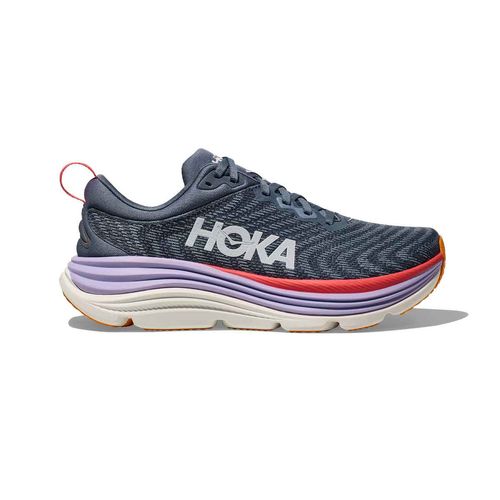 Tenis deportivo Hoka gris para dama Gaviota 5 1134235-arp