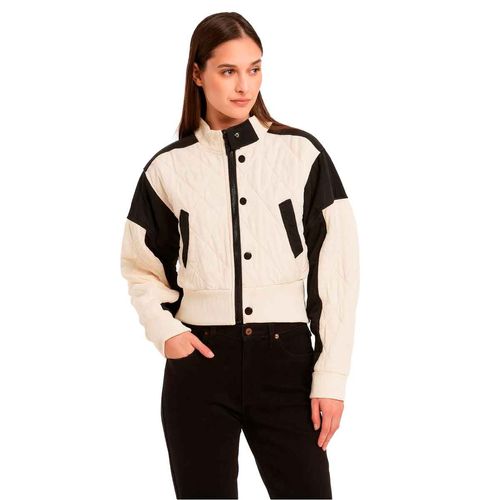 Chamarra Mako & Co beige para dama MKMR0005