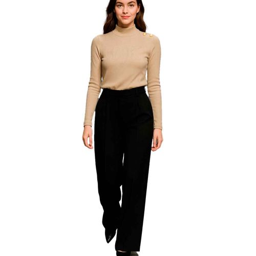 Pantalón Mako & Co negro para dama MKMP0014