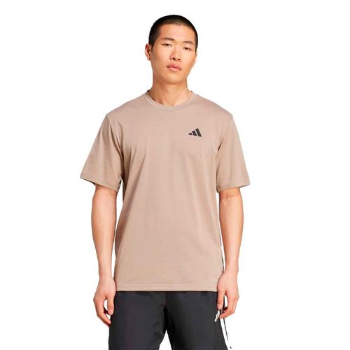 Playera deportiva Adidas café para caballero JW7438