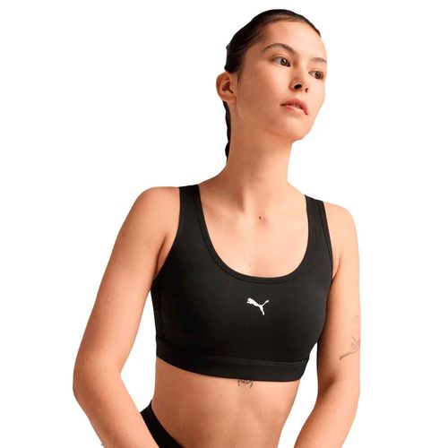 Top deportivo Puma negro para dama 526686 01