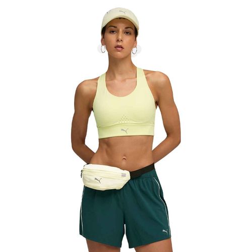 Top deportivo Puma amarillo para dama 525074 35