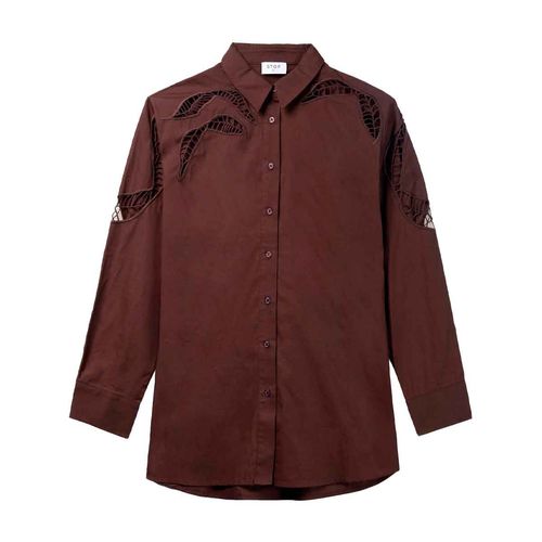 Blusa camisera Stop café para dama 27941