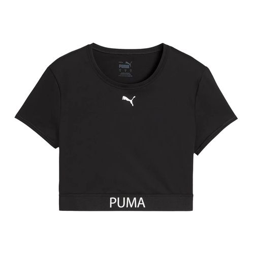 Playera deportiva Puma negro para dama 526805 01