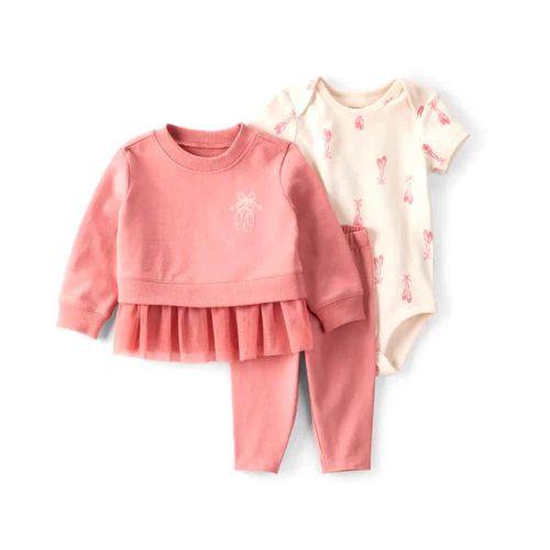 Set de conjunto Carters rosa para bebé 1T474510
