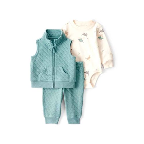 Set de conjunto Carters verde para bebé 1T268410