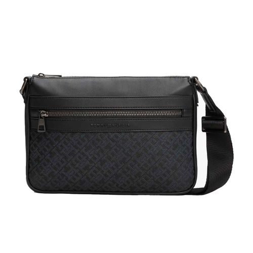 Bandolera Tommy Hilfiger para caballero negro am0am13577-bds
